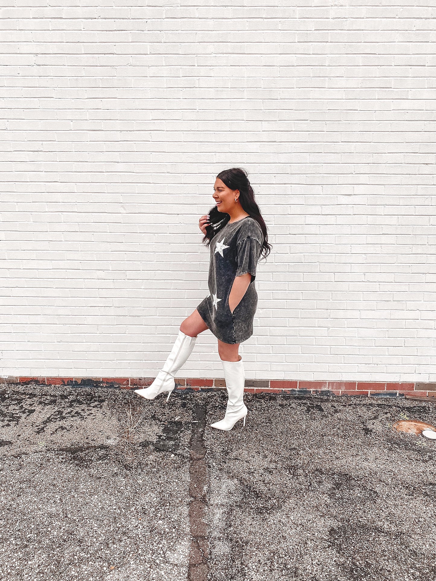 TAKE ME TO NASHVILLE T-SHIRT DRESS