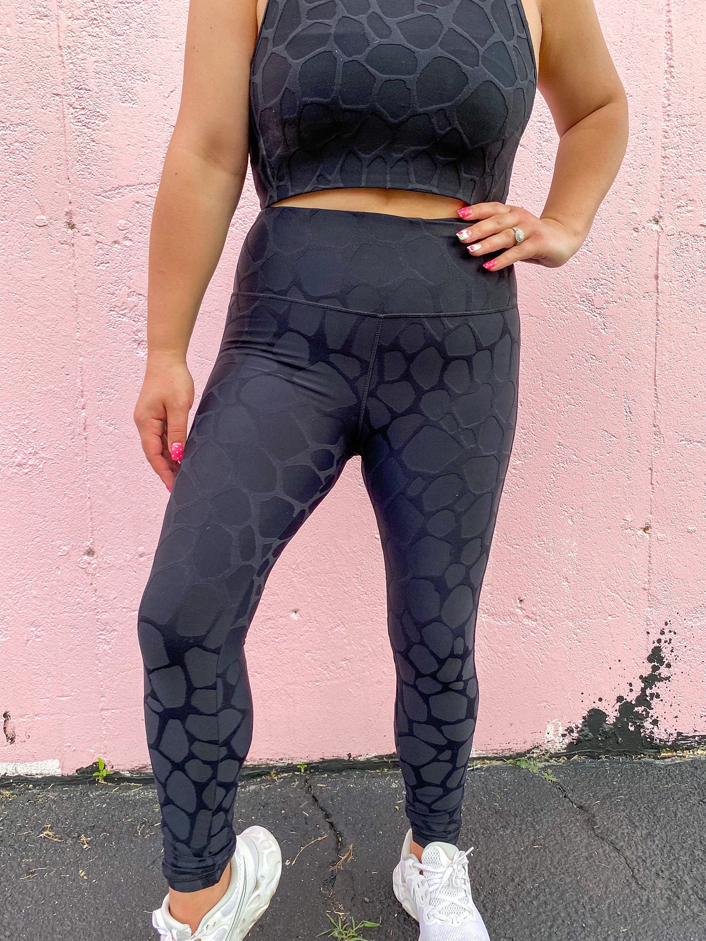 GO FOR IT LEGGINGS BLACK
