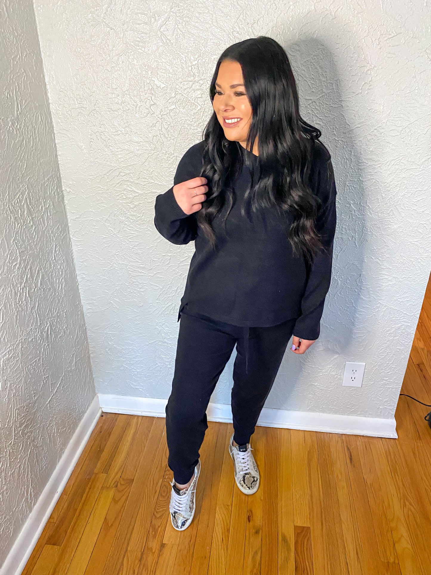 COZY SUNDAY JOGGER - BLACK