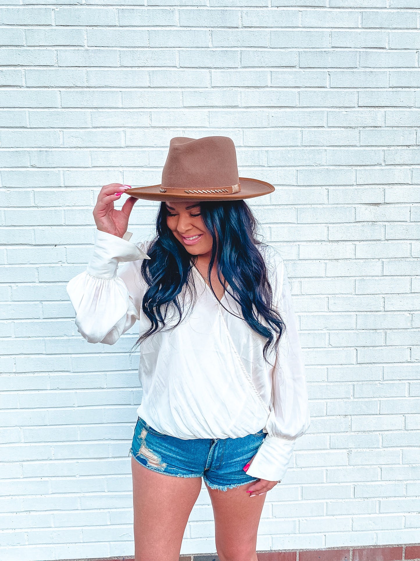 DOWN TO BUSINESS BLOUSE