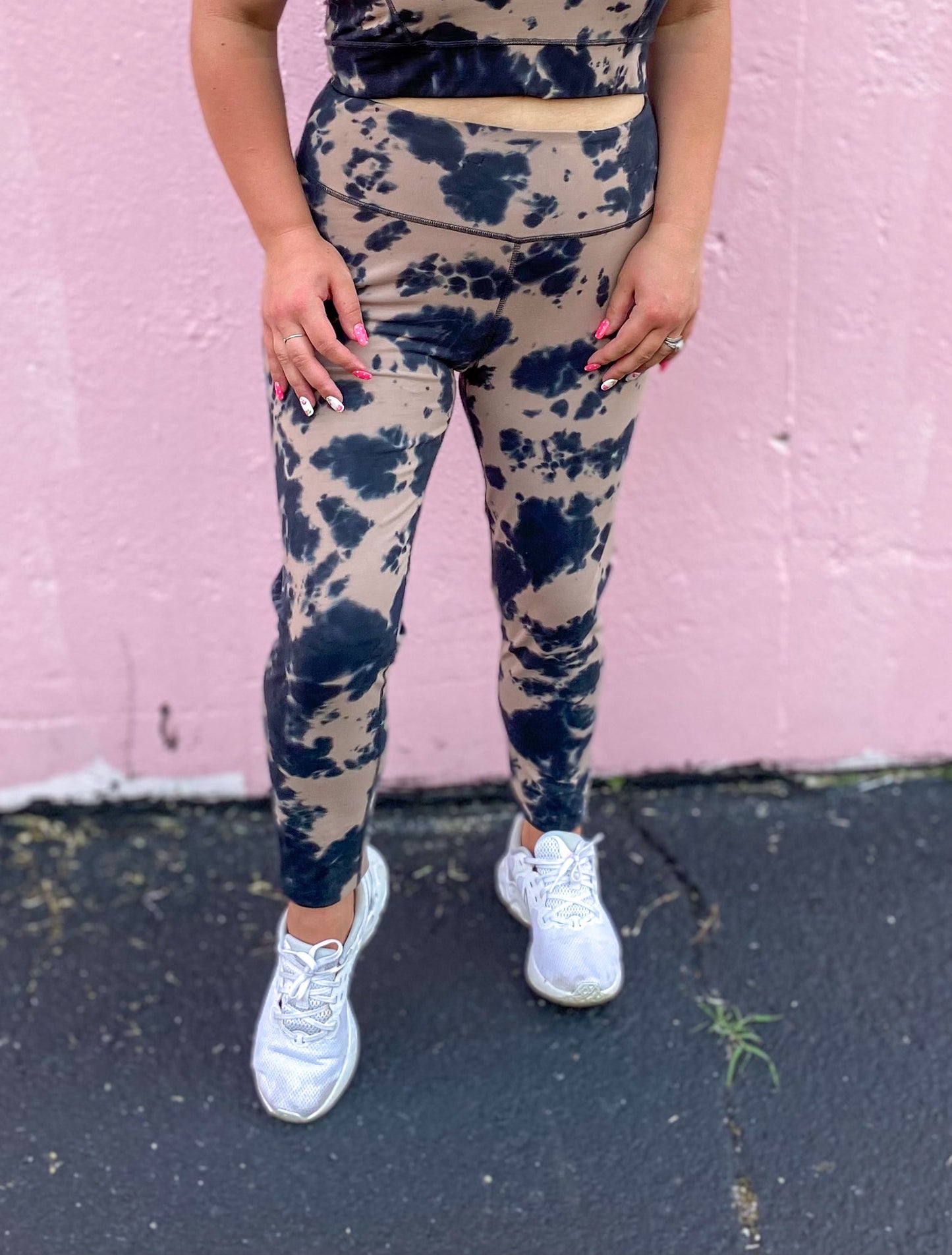 GO FOR IT LEGGINGS TIE DYE
