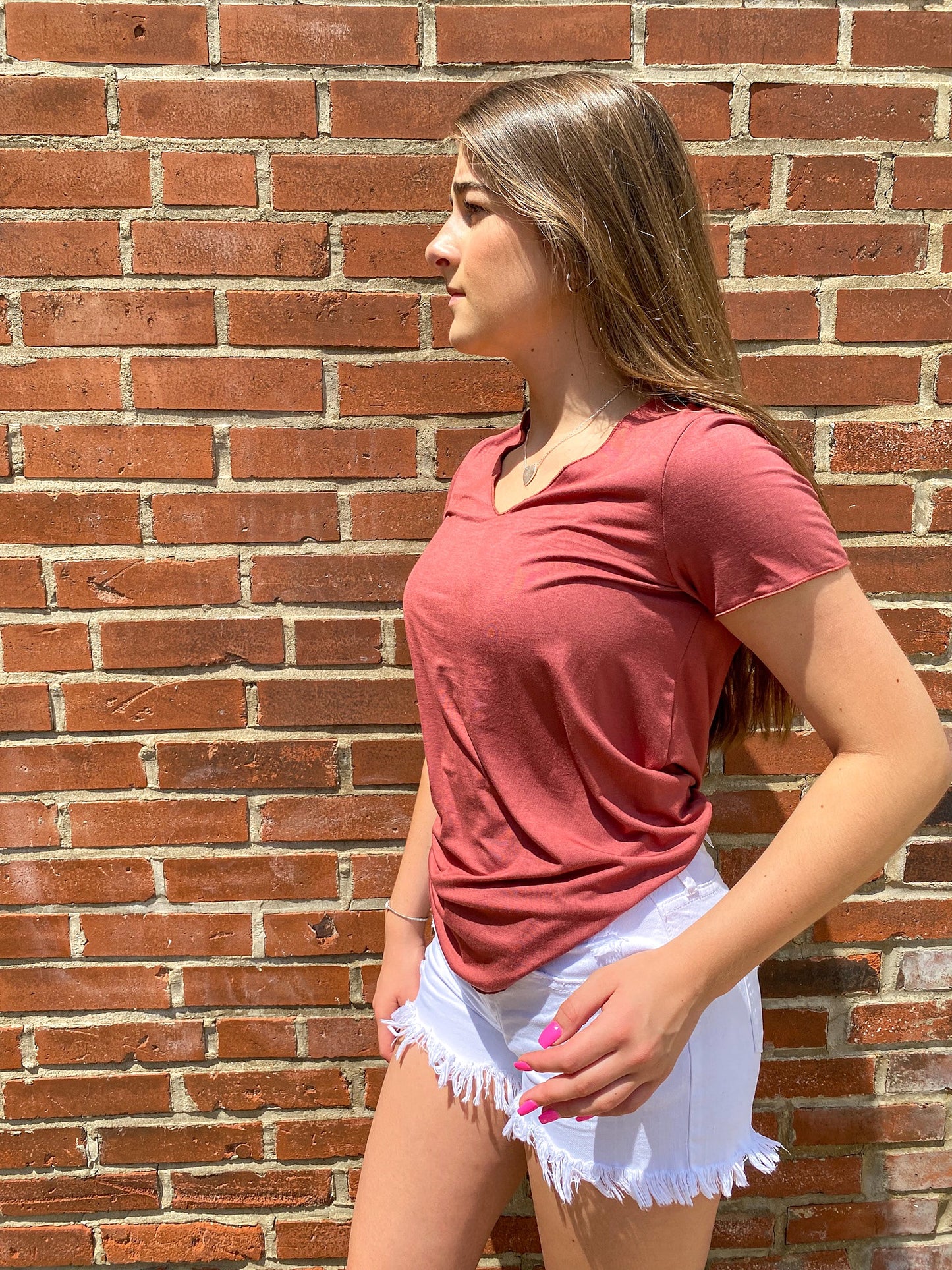 CARDINALS RED BASIC TEE