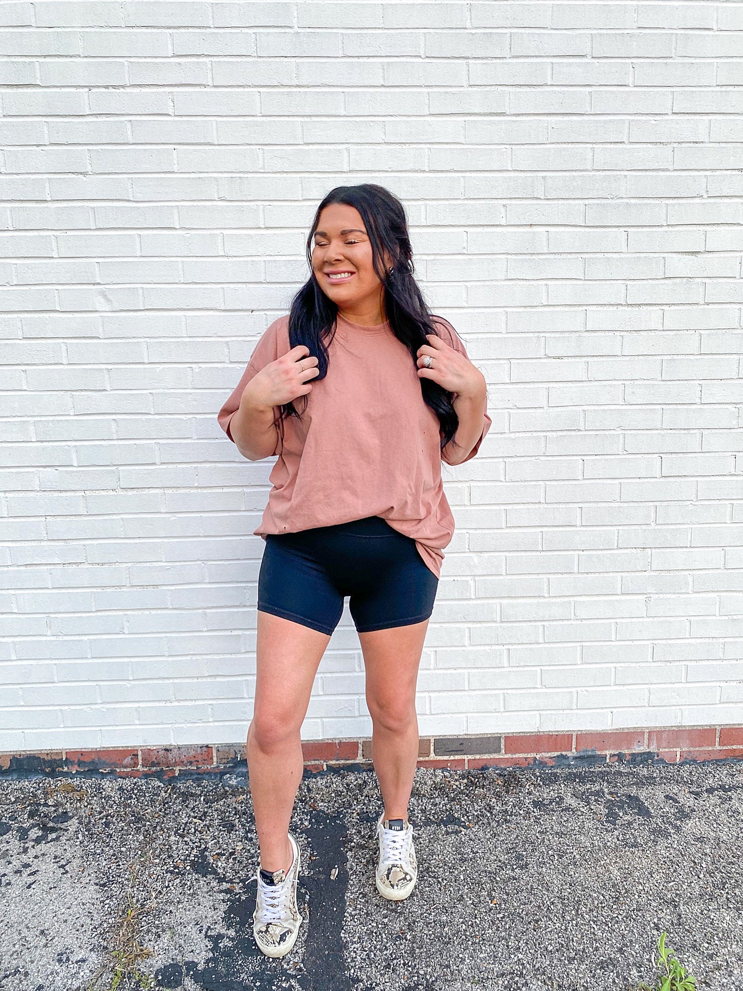 READY FOR SUMMER OVERSIZED TEE - PINK