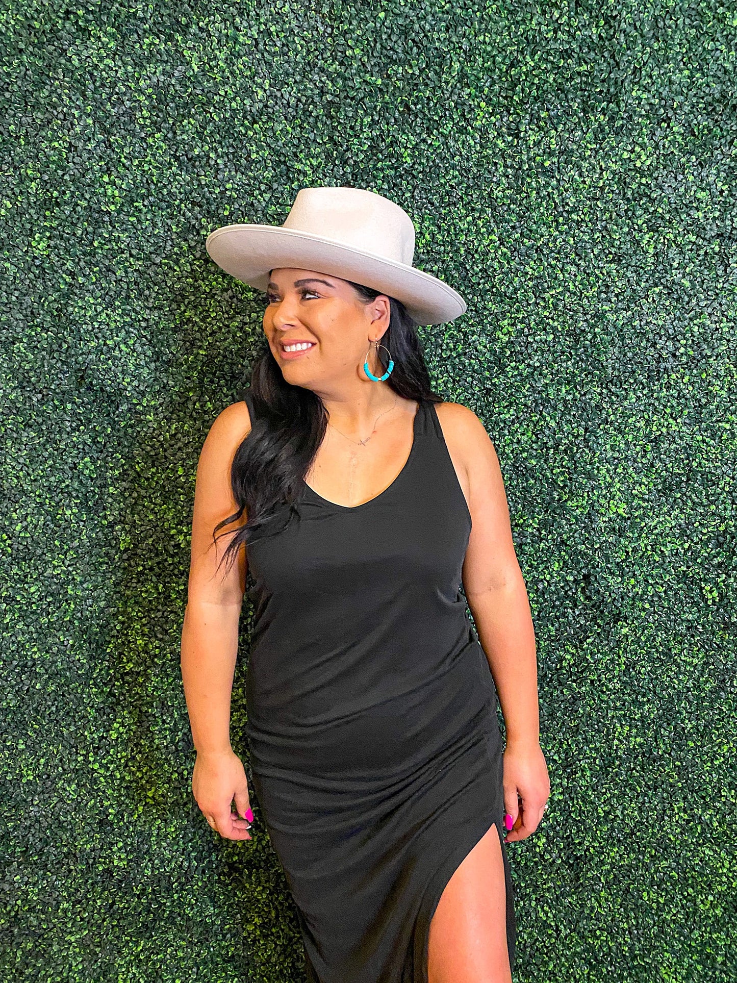 READY TO GO MAXI DRESS - BLACK