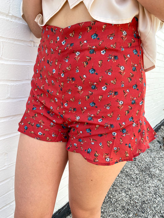 WILD FLOWER SHORTS