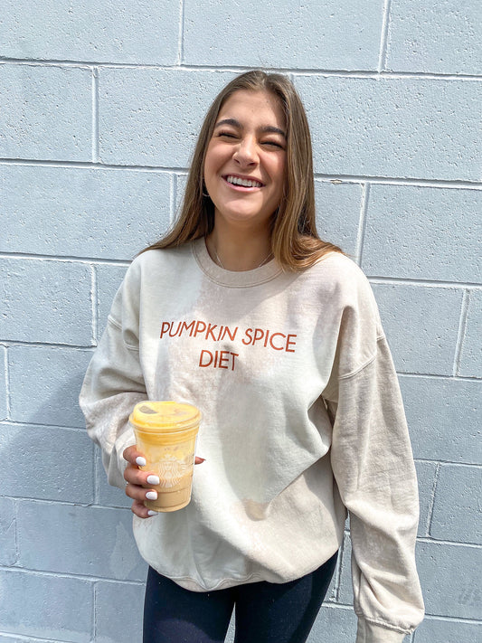 PUMPKIN SPICE DIET SWEATSHIRT